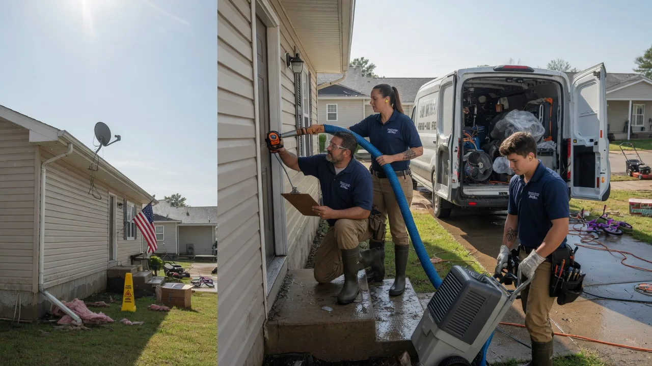 Ceiling Water Damage Restoration in Ratcliff, AR near me